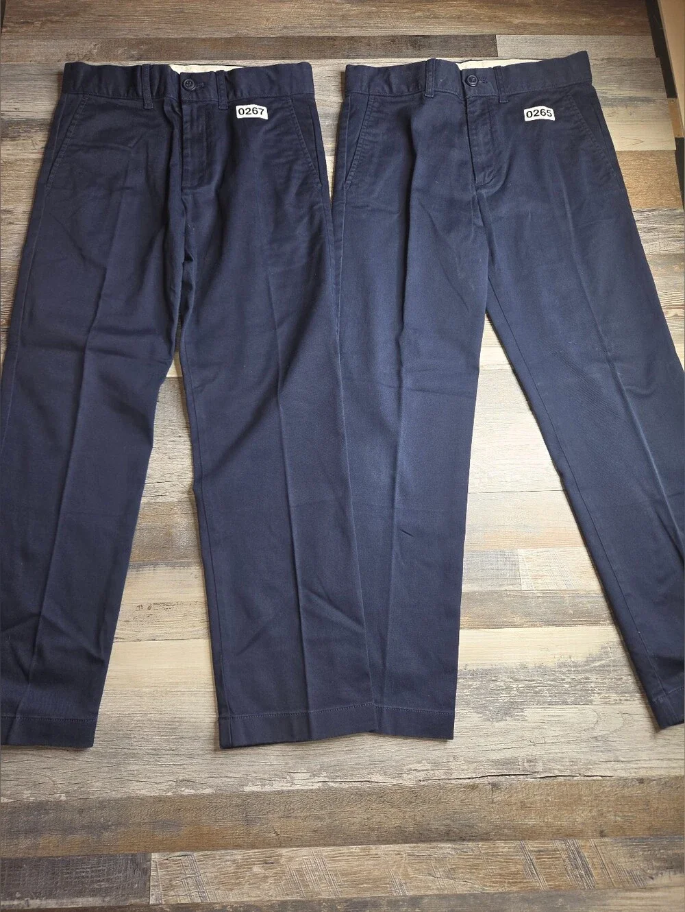 CrewCuts By J. Crew Navy Blue Chino School Uniform Pants Size 10 Slim